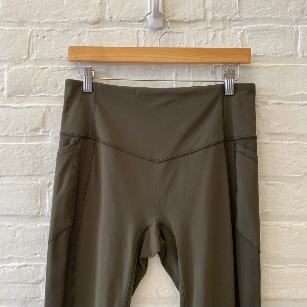 Lululemon || All The Right Places Crop 23” Sage Green 10‎ - Picture 5 of 10